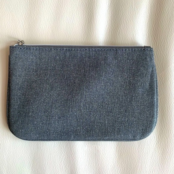 💝Lancôme Shimmer Dark Grey Cosmetic Bag - Picture 4 of 4